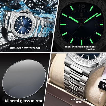Luxury Ultra-Thin Mens Quartz Watch